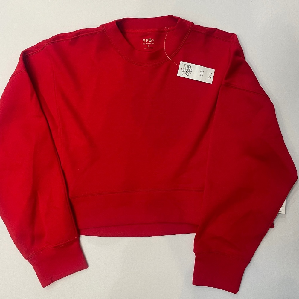 Red Crewneck Sweatshirt